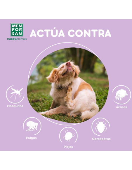 Collar Repelente Insectífugo para Perros Pequeños