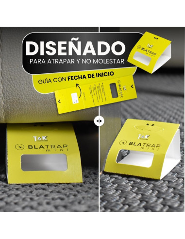 Trampa Cucarachas e Insectos Rastreros divisible 5 uds