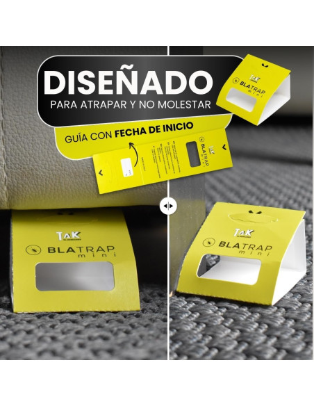 Trampa Cucarachas e Insectos Rastreros divisible 5 uds