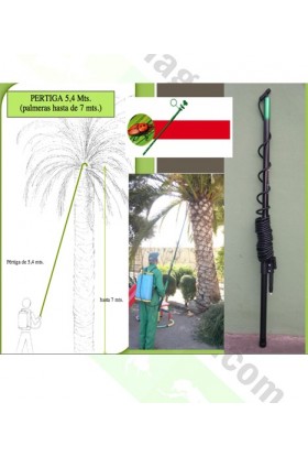Lanza pulverización telescópica 5,4 mts 2